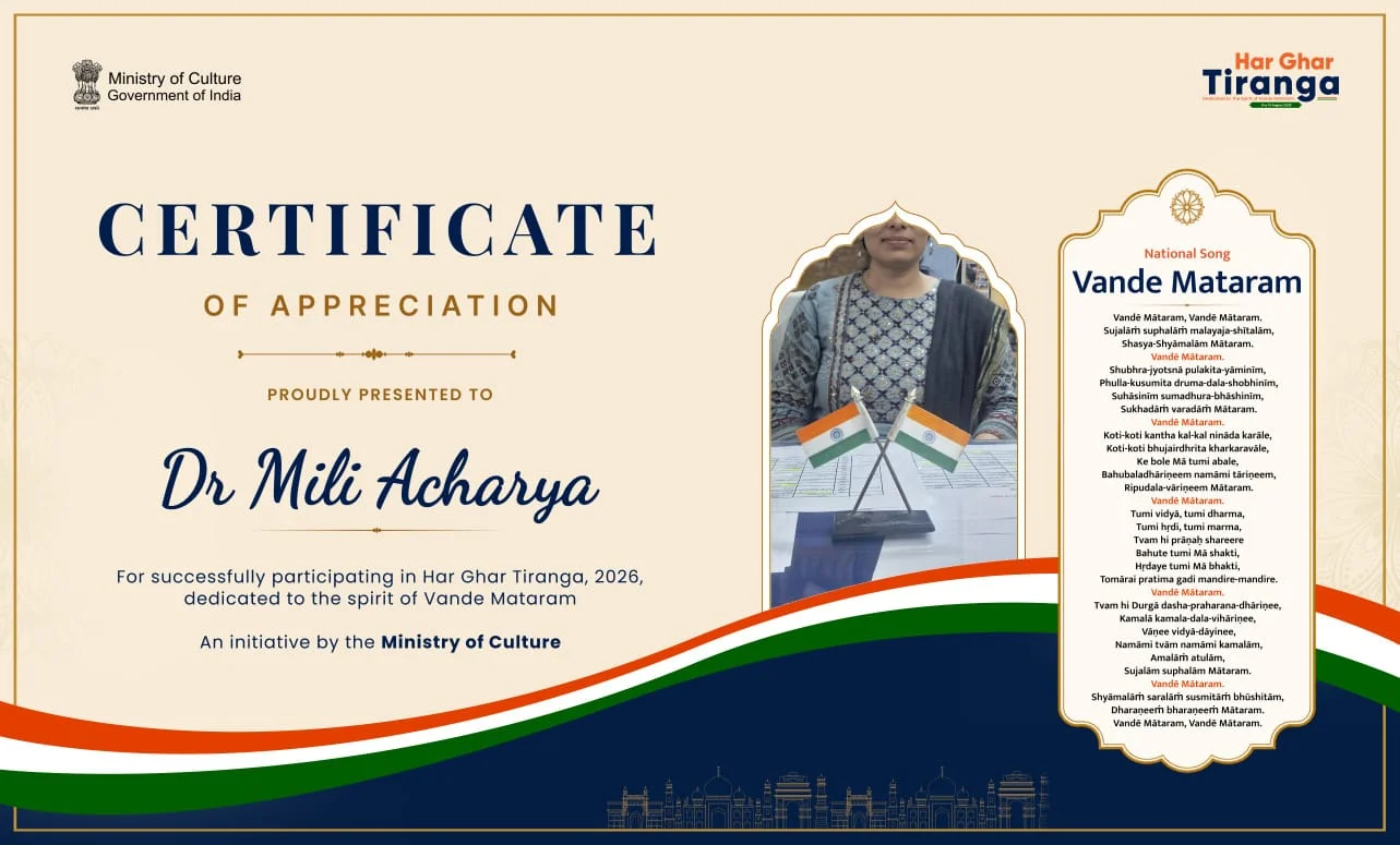 Certificate of Selfie with Tiranga